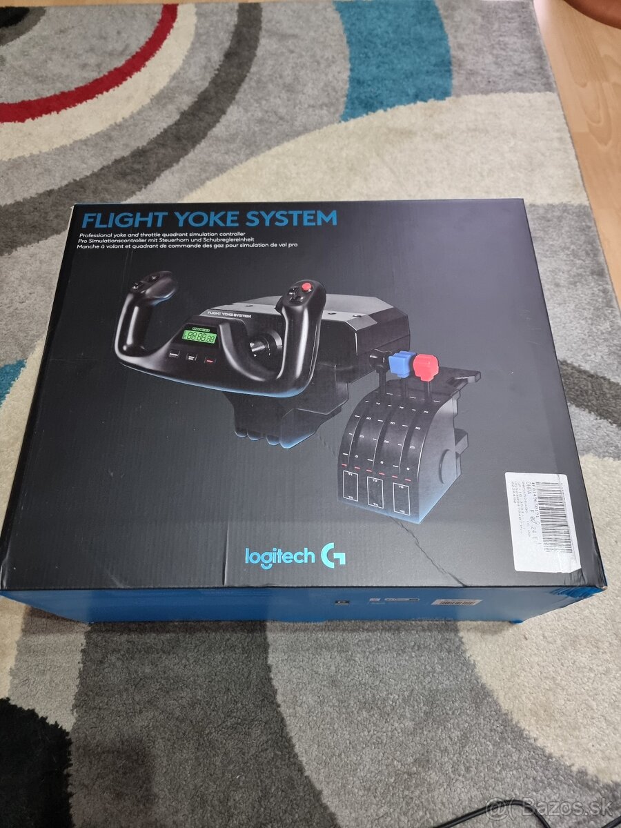 logitech flight yoke system