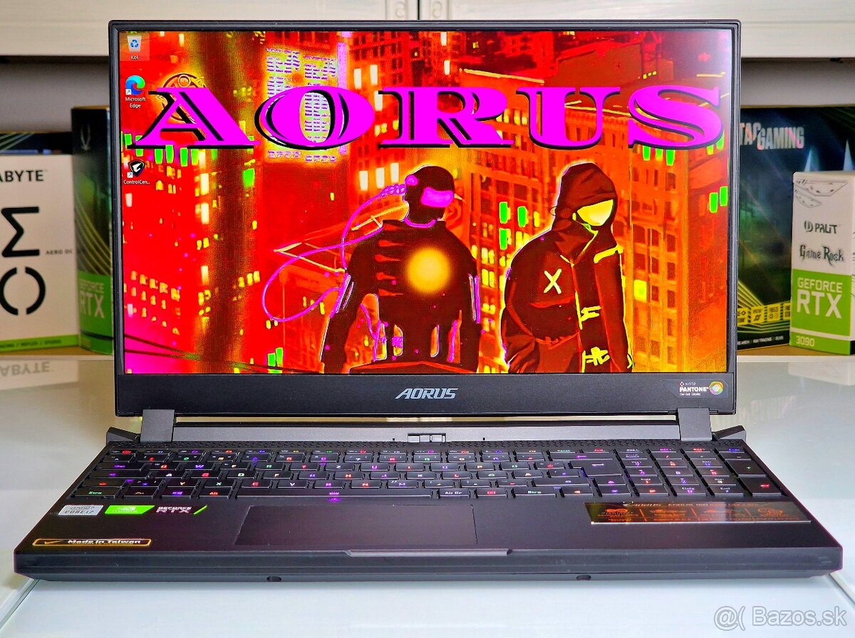 Herný notebook AORUS | 240Hz | i7-10870 | 32GB | RTX 3080