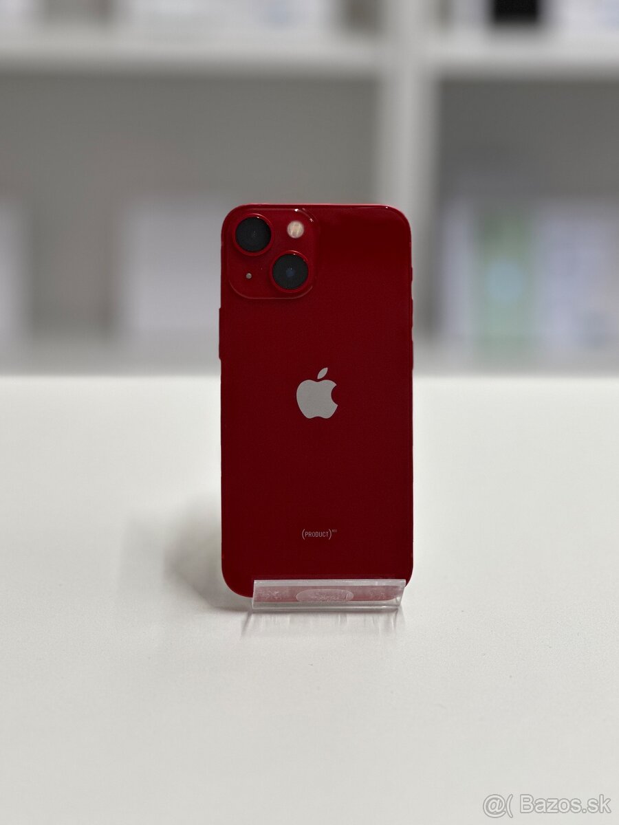 ZÁRUKA 2 ROKY /  Apple iPhone 13 Mini 128GB Red, 100%