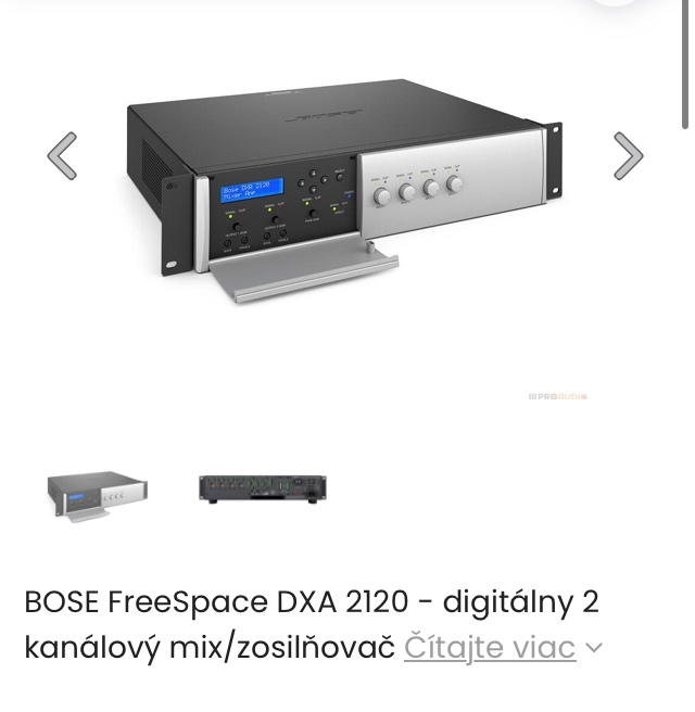 BOSE FreeSpace DXA2120