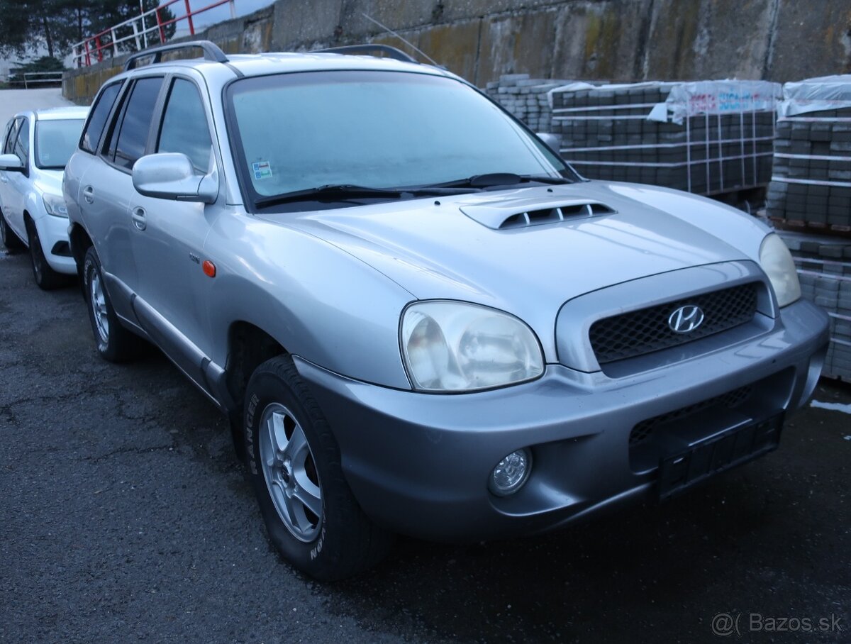 Hyundai Santa Fe 4x4 2003-VÝRAZNE ZNÍŽENÁ CENA, MOŽNÁ VÝMENA