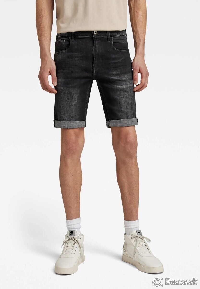 panske riflove sortky, kratasy G-STAR RAW 3301 velkost W35