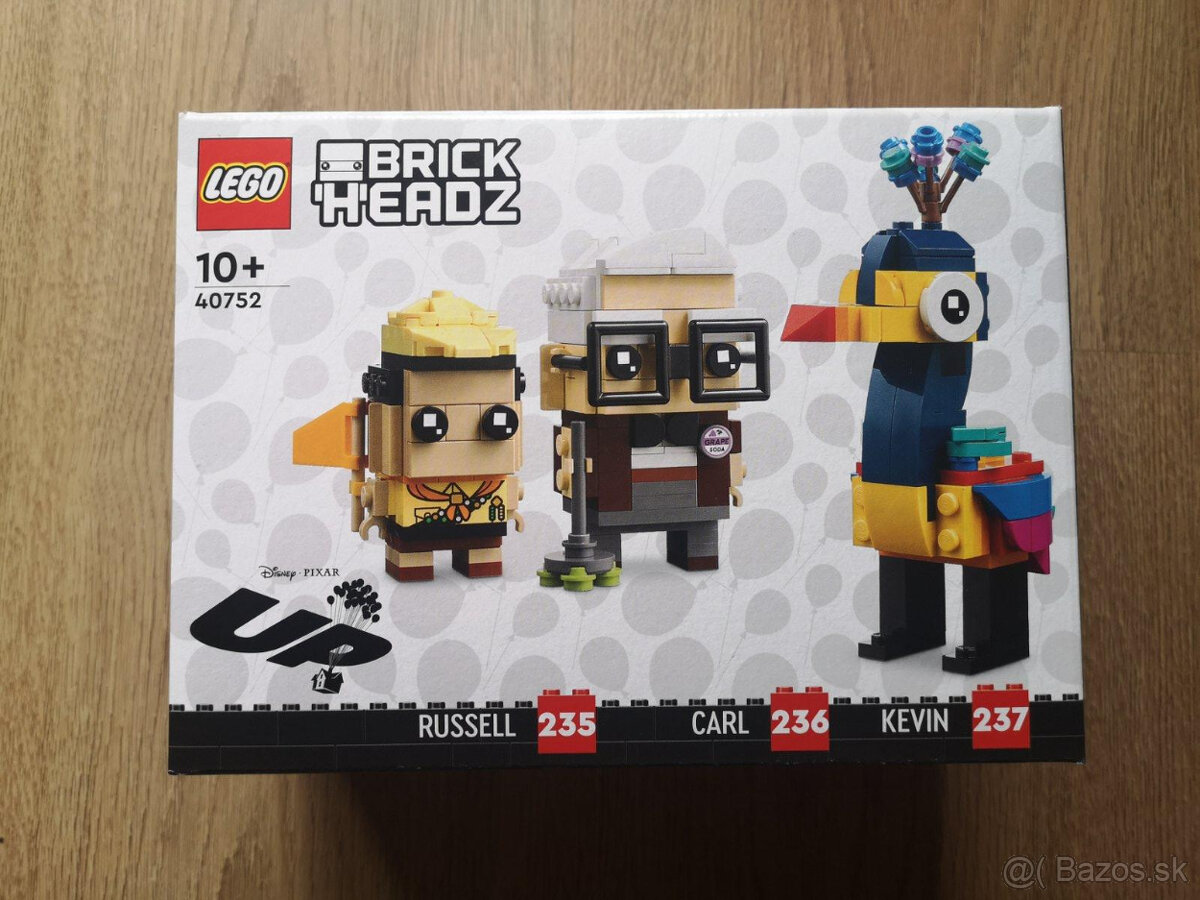 40752 Lego BrickHeadz Carl, Russell a Kevin