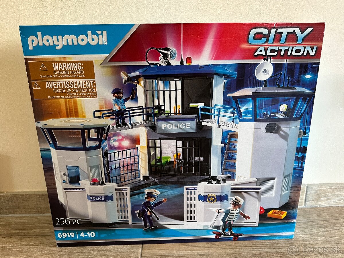 Playmobil 6919 Policajna centrala s väzenim