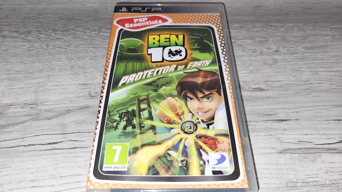 PSP Ben 10 Protector Of Earth