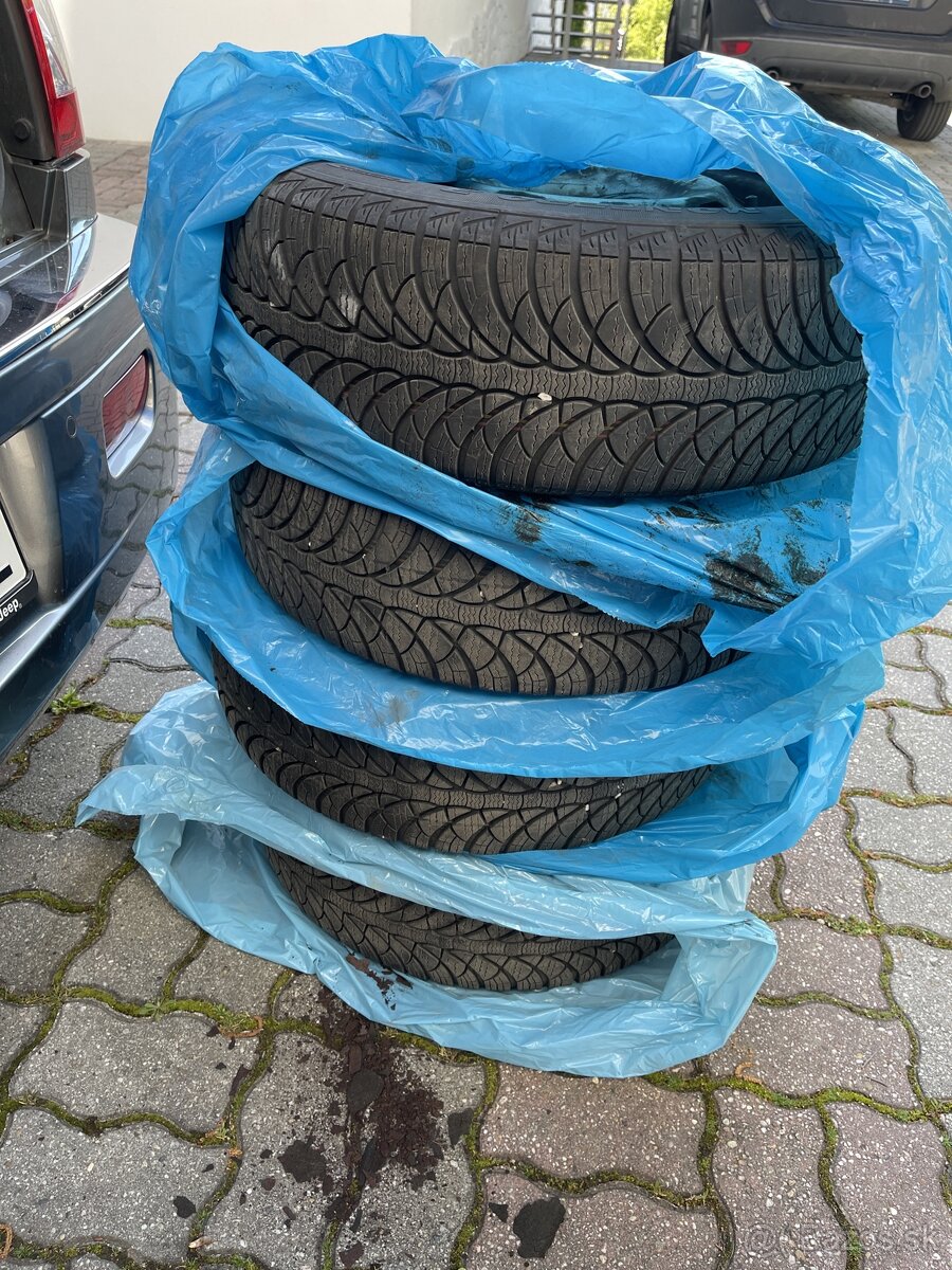 195/65 r15. 5x100 zimné