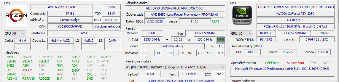 Predám Ryzen 3