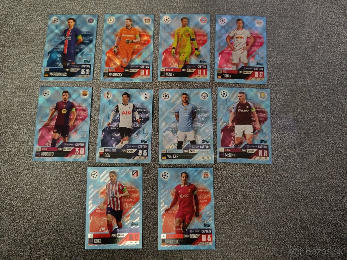 Match attax 24/25 crystal