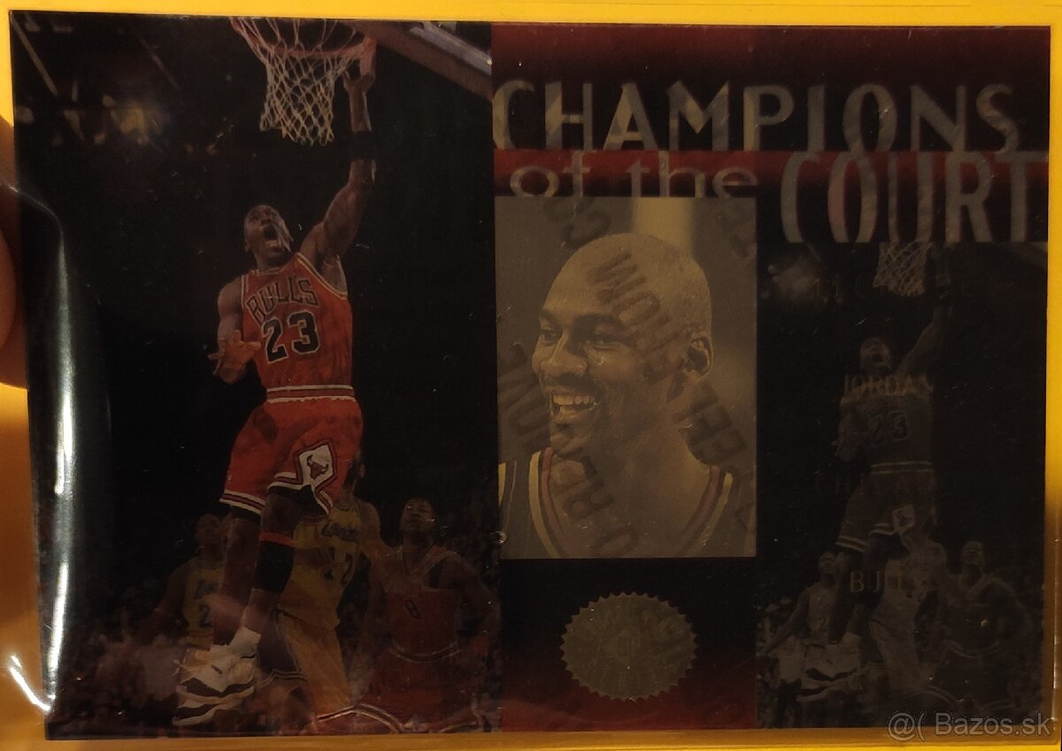 Michael Jordan UD SP Champions od the court