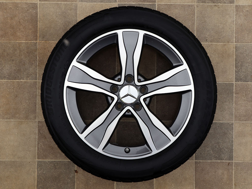 17" Alu kola = 5x112 = MERCEDES C-CLASS – ZIMNÍ + ČIDLA