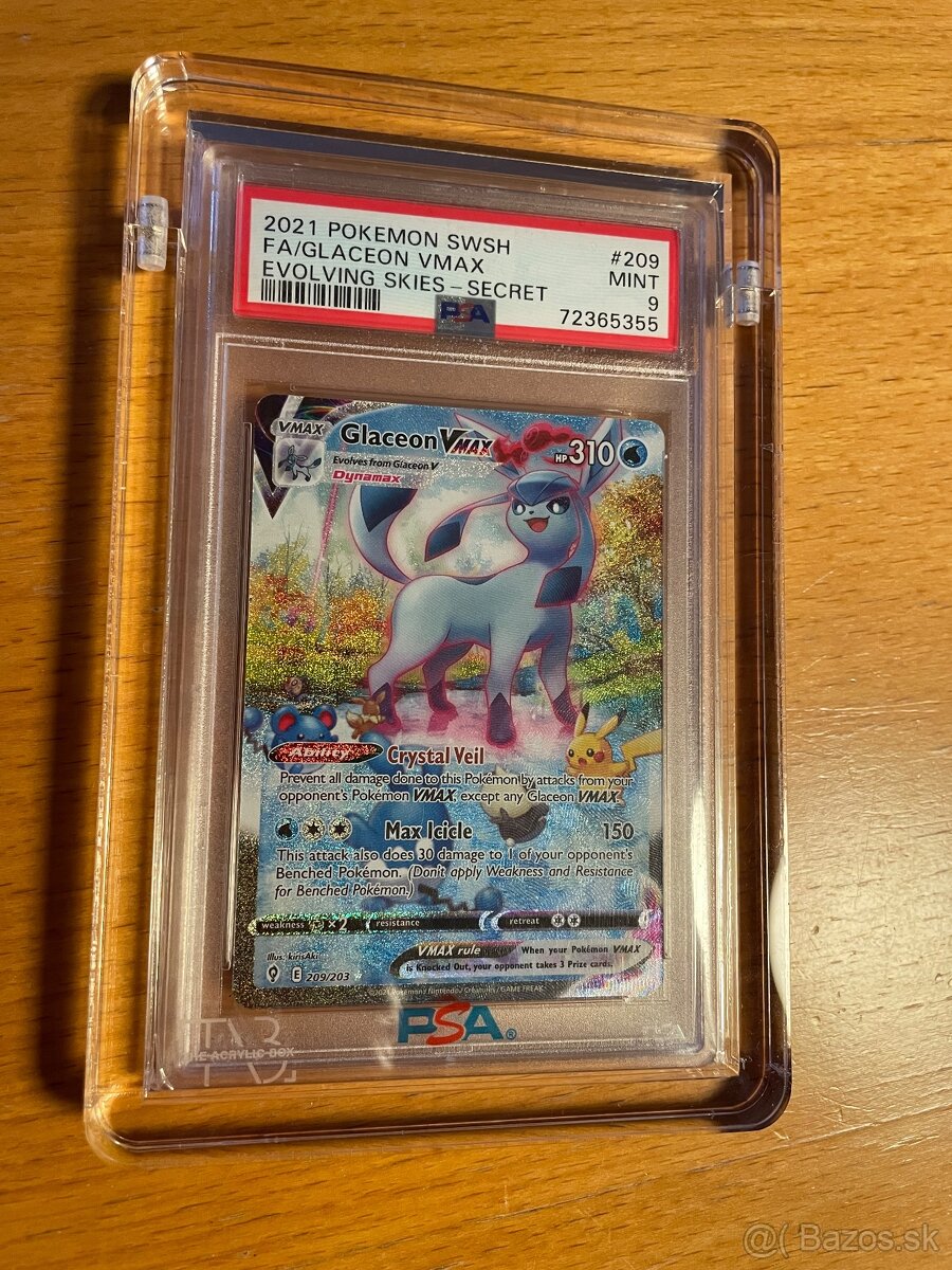 Pokemon Glaceon vmax EVS