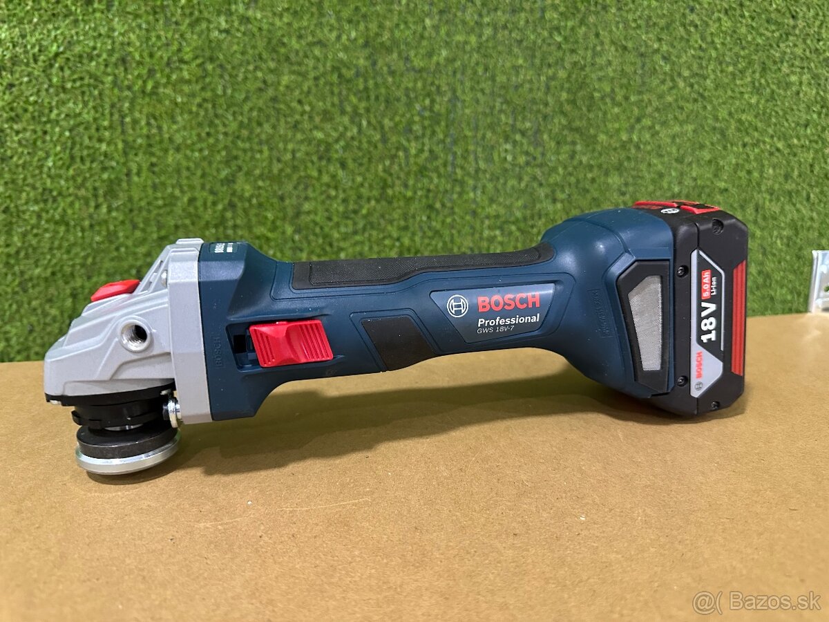 Bosch Professional GWS 18V-7  akumulátorová úhlová brúska