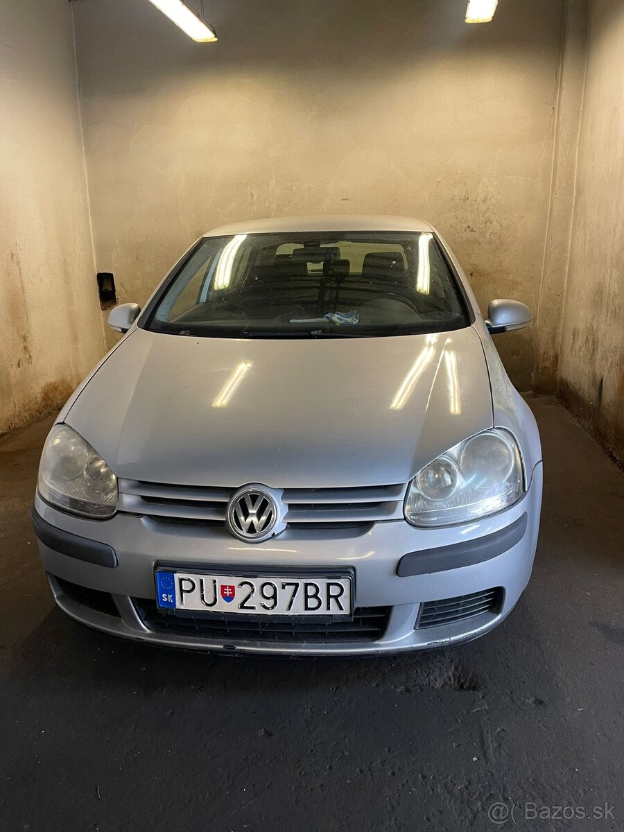 vw golf 5 1.9tdi 77kw , rok vyroby 2005