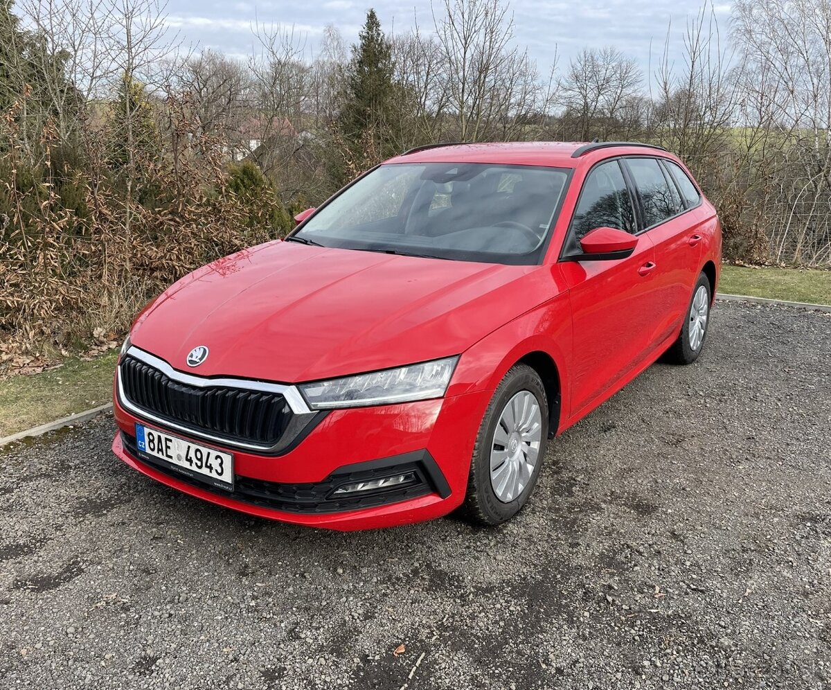 Škoda Octavia 1 majitel ČR. 2.0 TDI 85 kw. Combi Rv 2020.