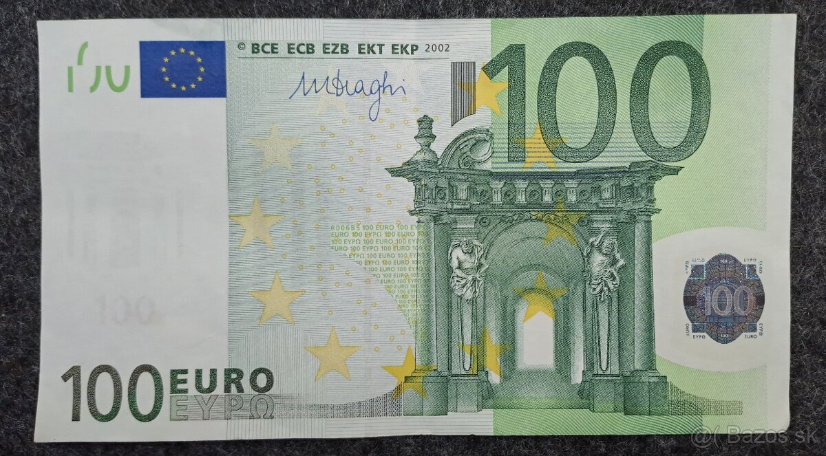 100€ bankovka 2002