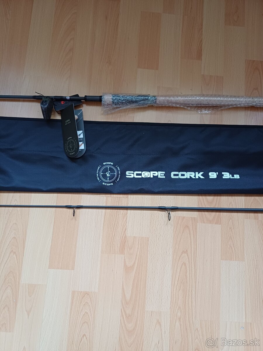 Prúty NASH SCOPE 9 ft, 3 lb v korku