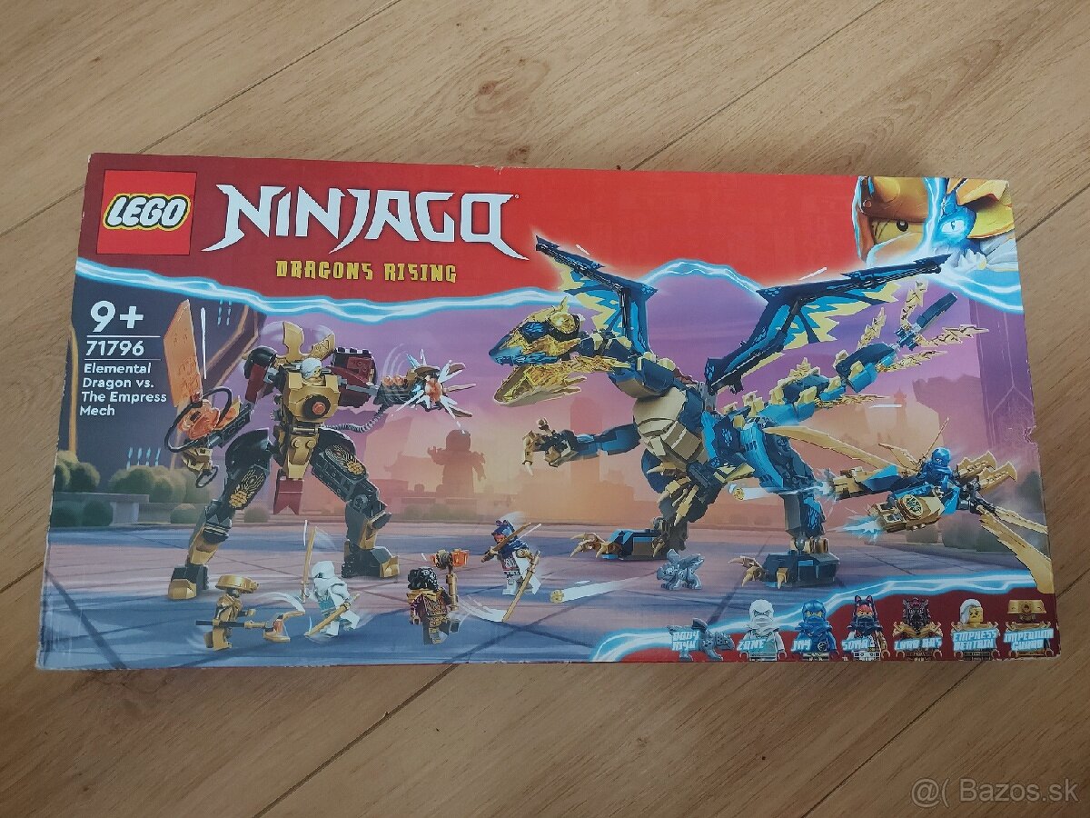 LEGO® NINJAGO® 71796 Živelný drak proti robotovi cisárovnej