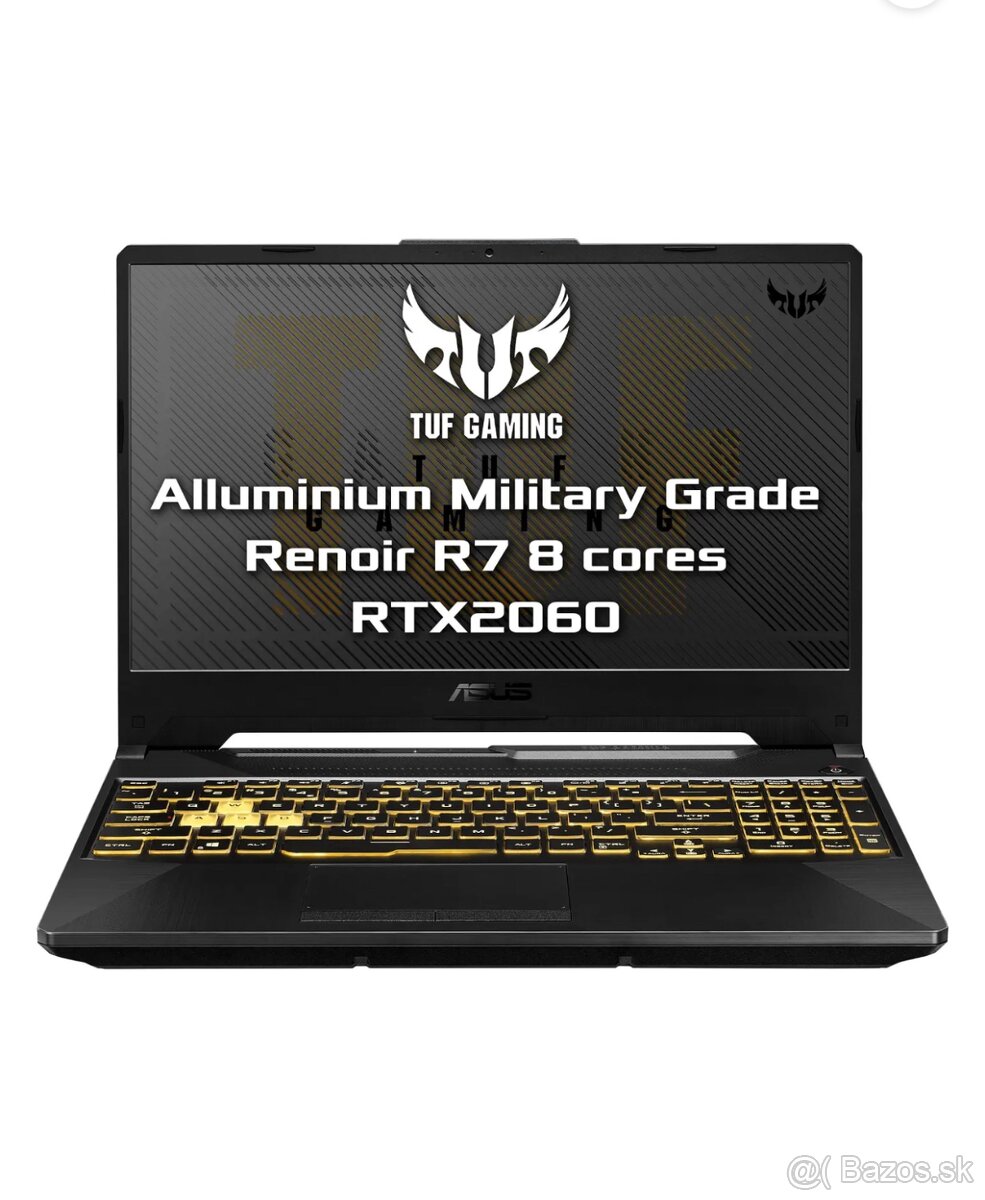 Herný notebook ASUS TUF Gaming FA506IV-AL029T Fortress Gray