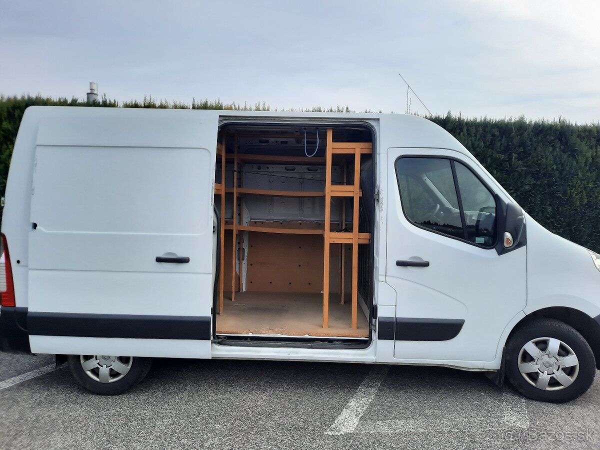 renault master 2,3dci 92kw, rv 2016