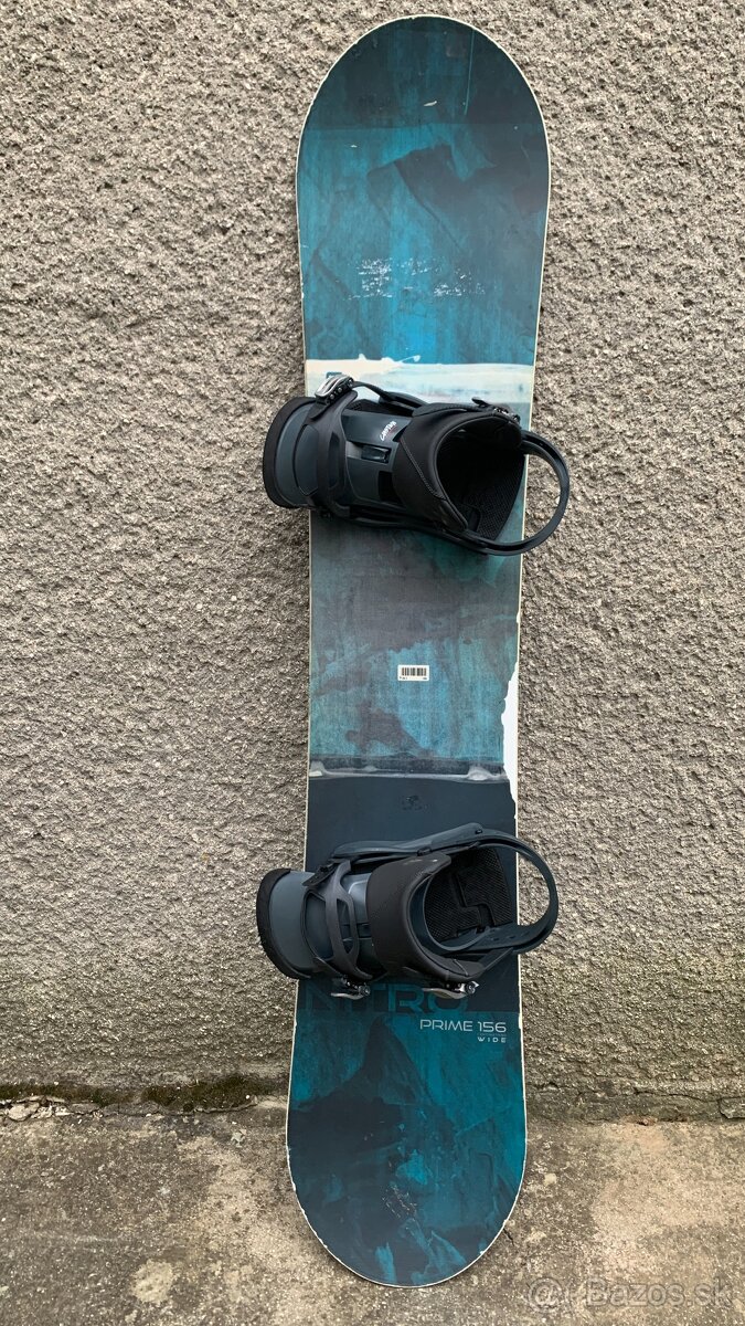 snowboard Nitro Prime 156 + viazanie Burton Custom