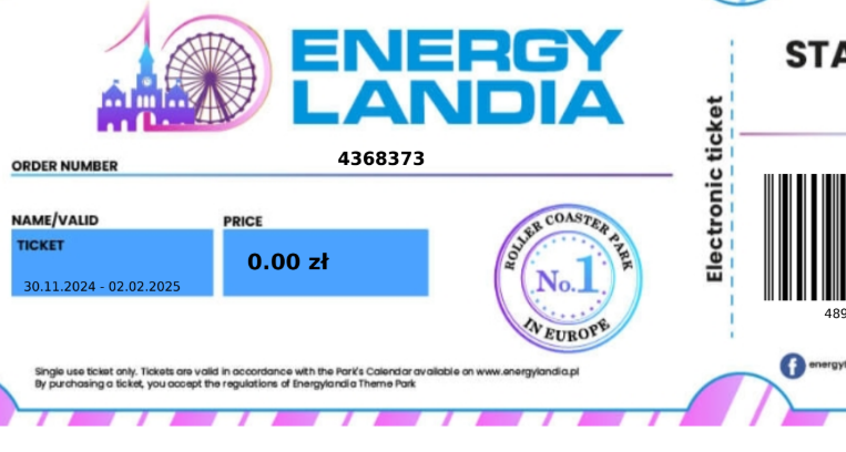 Vstupenky ENERGYLANDIA