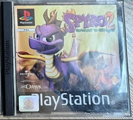 Spyro The Dragon, Spyro 2 - PSX, PS1, Playstation 1