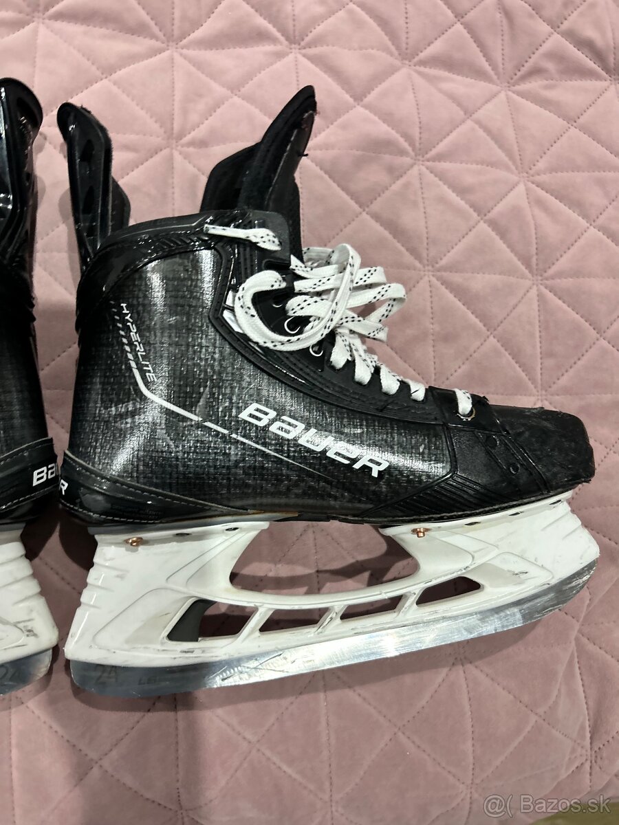 ✅ KORČULE BAUER HYPERLITE - 8 D - BLACK - MADE IN CANADA ✅