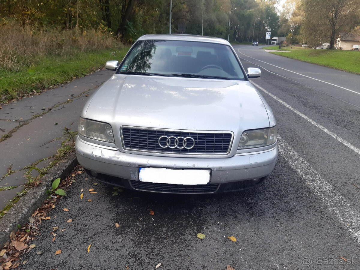 AUDI S8 D2 4.2 265kw quattro MANUÁL facelift 2001 lpg