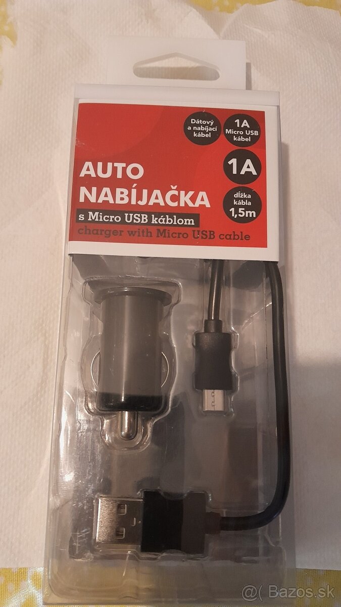 predám autonabíjačku micro USB