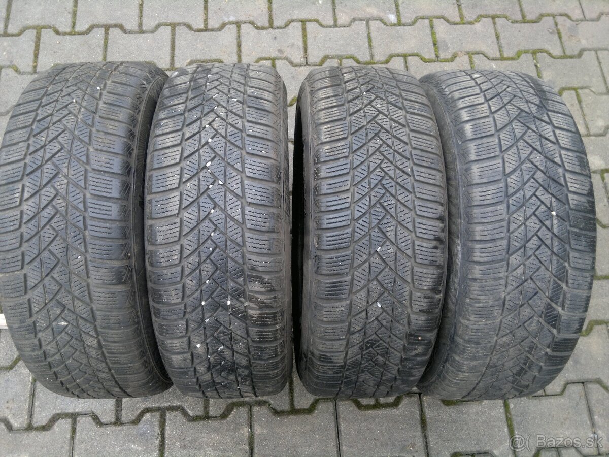 Zimne pneu. Matador 205/55 r16 na plechoch 5x112 r16