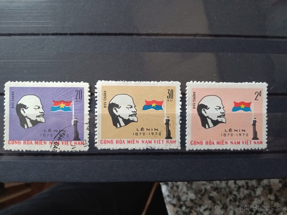 Poštové známky č.414 - Vietnam - Vietkong  r. 1970