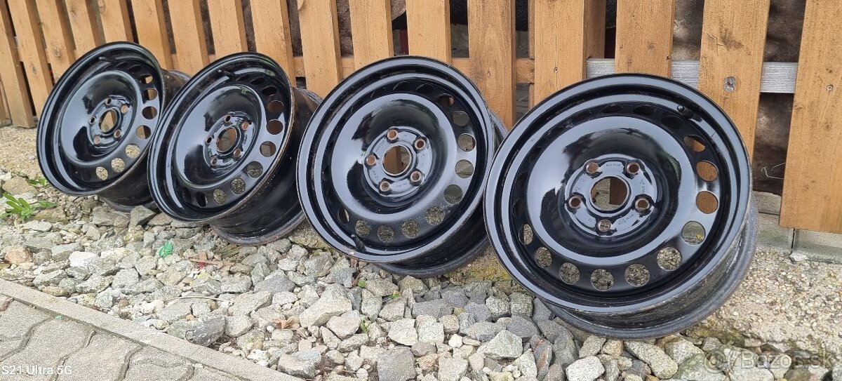 Plechové disky 5x112 R15 VW