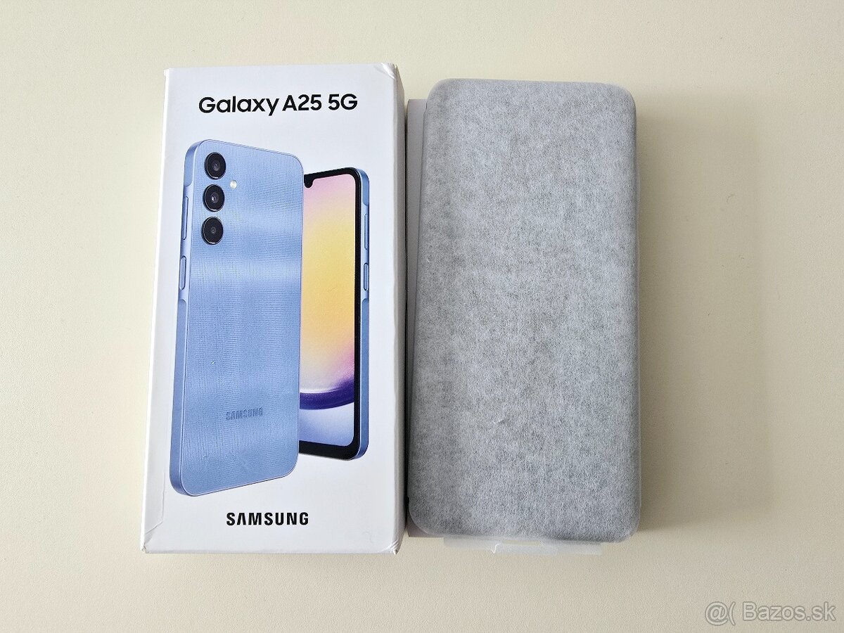 SAMSUNG Galaxy A25 5G 6GB/128GB BLUE NEPOUŽÍVANÝ