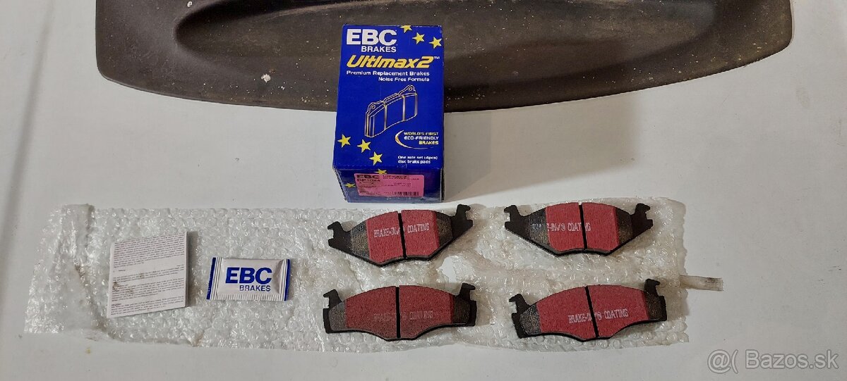 Výkonné brzdové platničky EBC DP1084