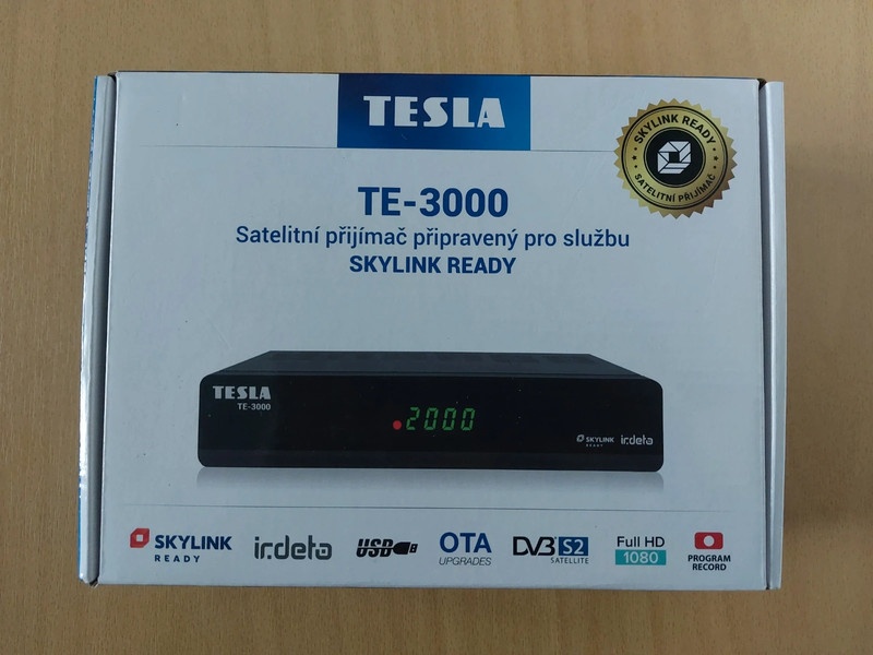 Tesla TE-3000 Satelitný prijímač