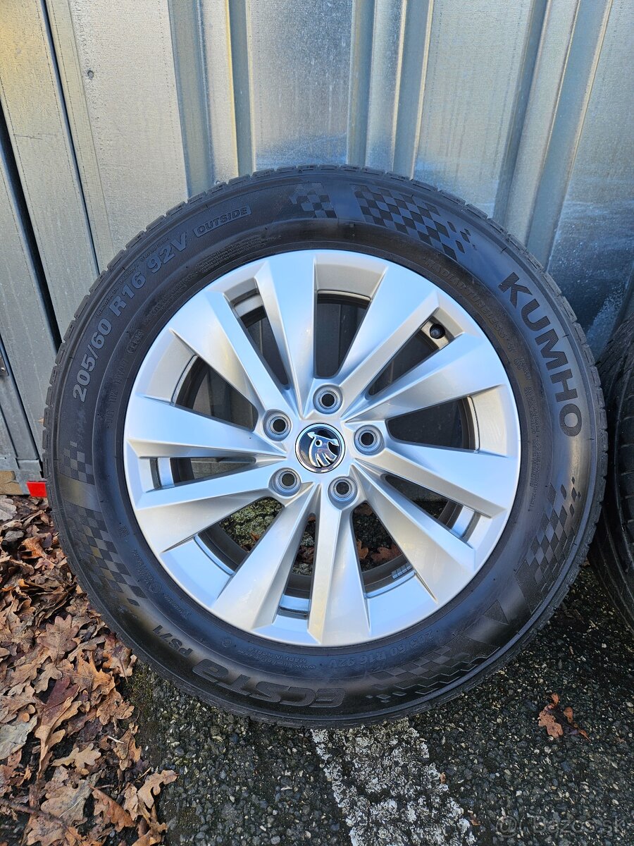 Letní alu kola Matar 16" Škoda Octavia IV 205/60 R16