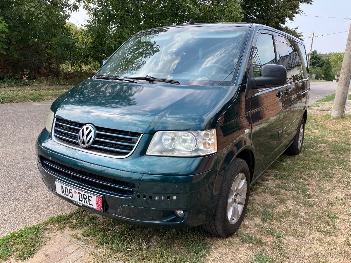 Vw Multivan T5 2,5TDi 128kw manuál 6rych.