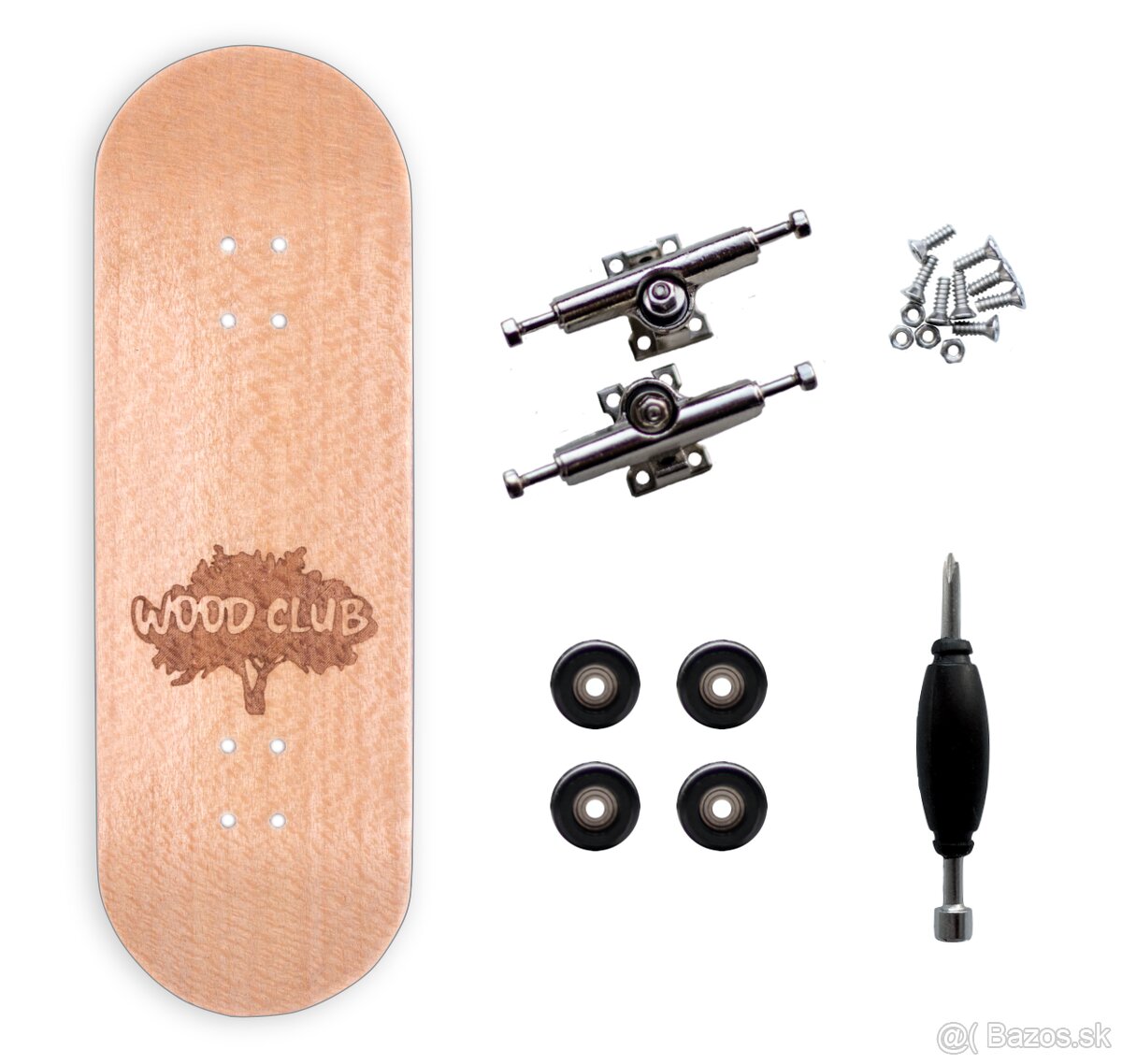 NOVÝ - Predám profesionálny drevený fingerboard