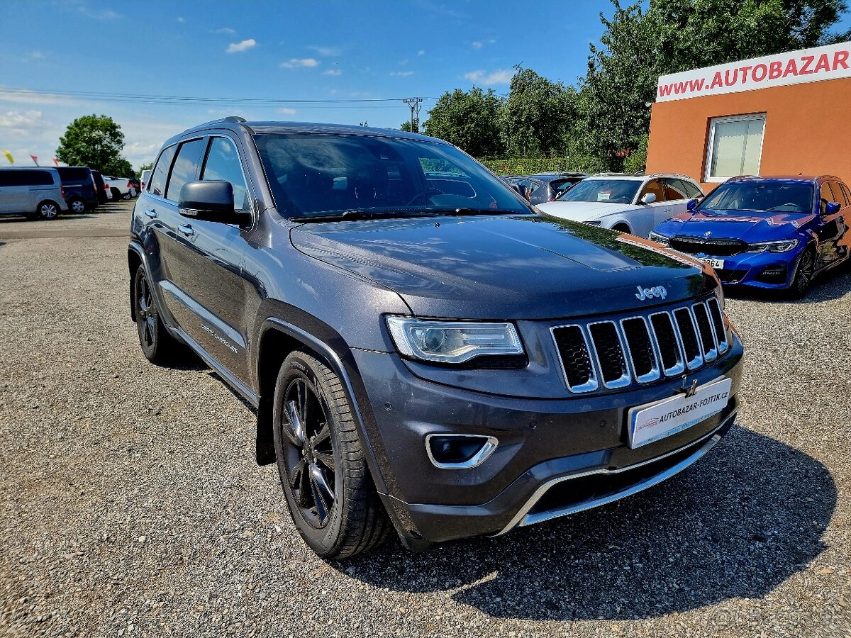 Jeep Grand Cherokee 3,0 L V6 CRD 250k Overland 4WD,DPH,nové