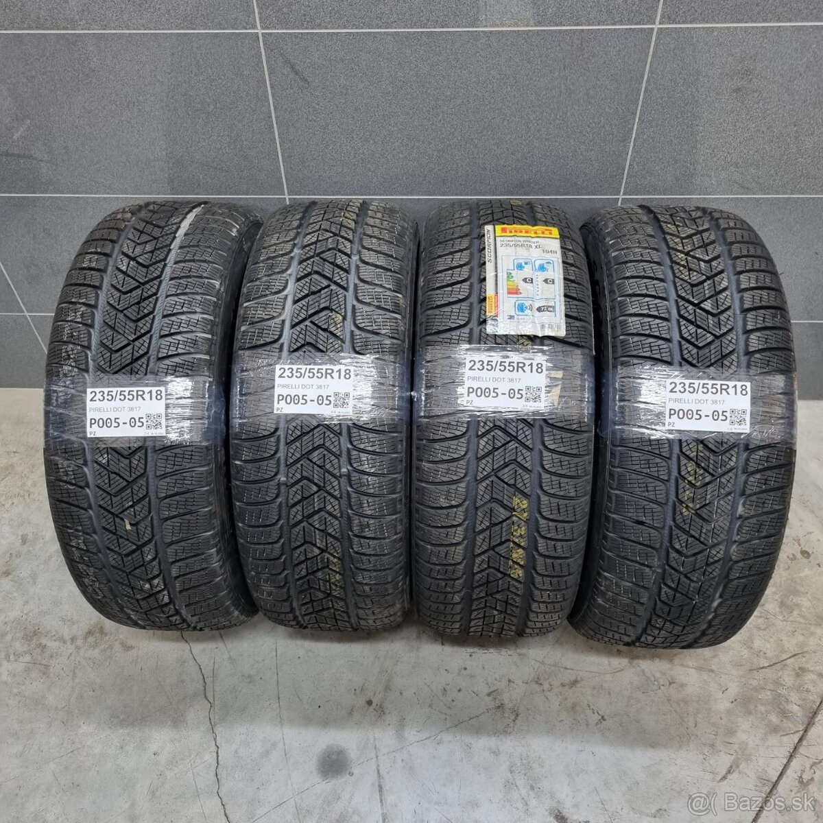 Zimné pneumatiky 235/55 R18 PIRELLI DOT3817