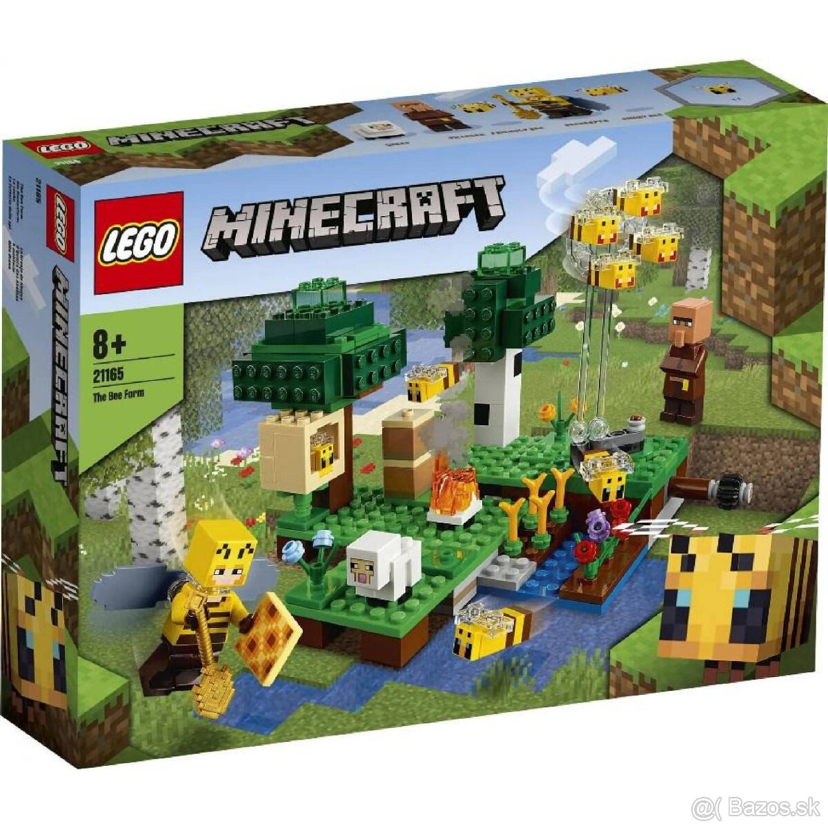 LEGO Minecraft 21165 Včelia farma