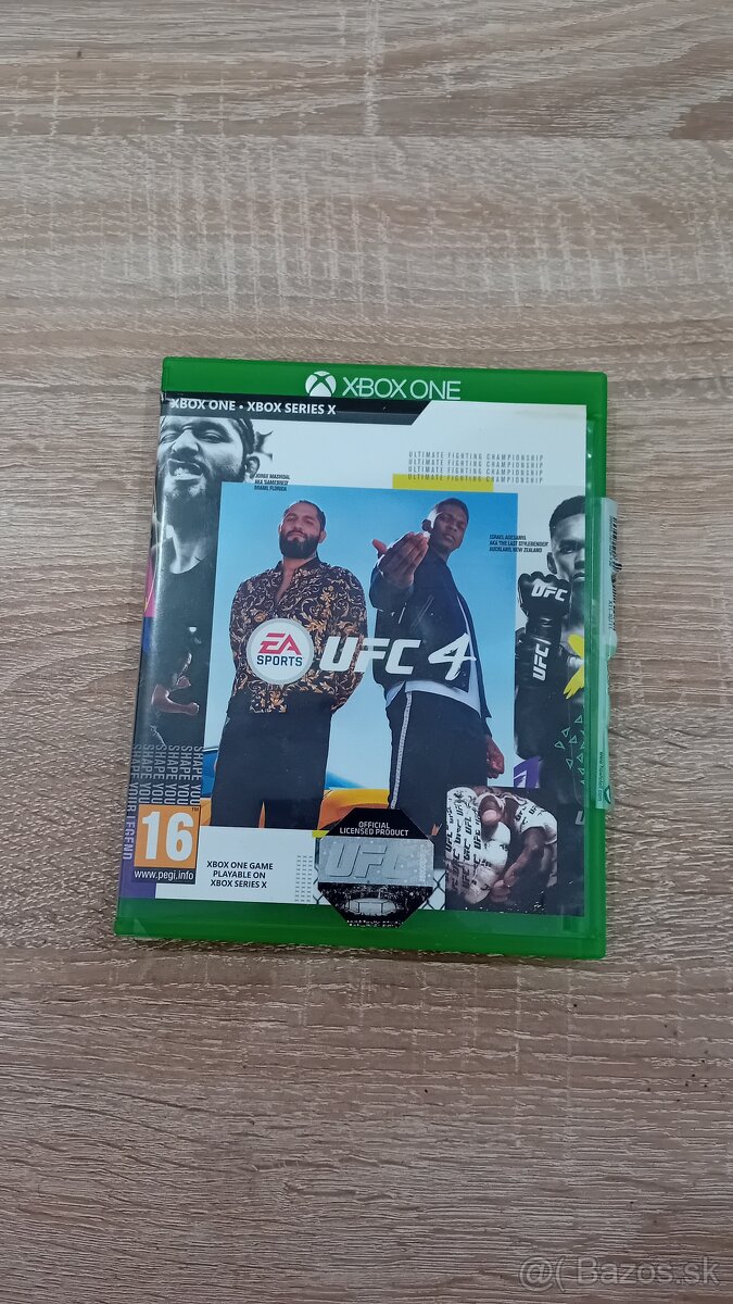 UFC 4 xbox "Rezervovane"