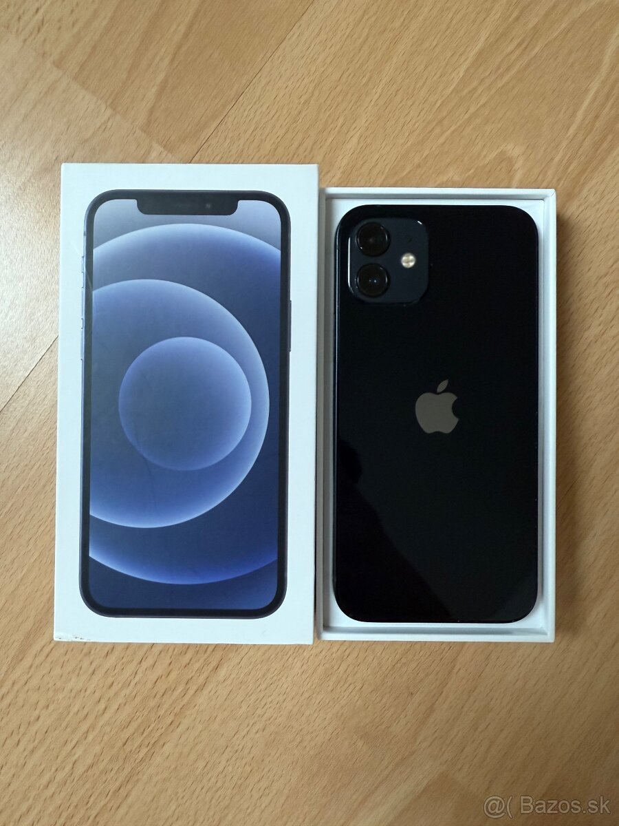 iPhone 12 64 GB čierny