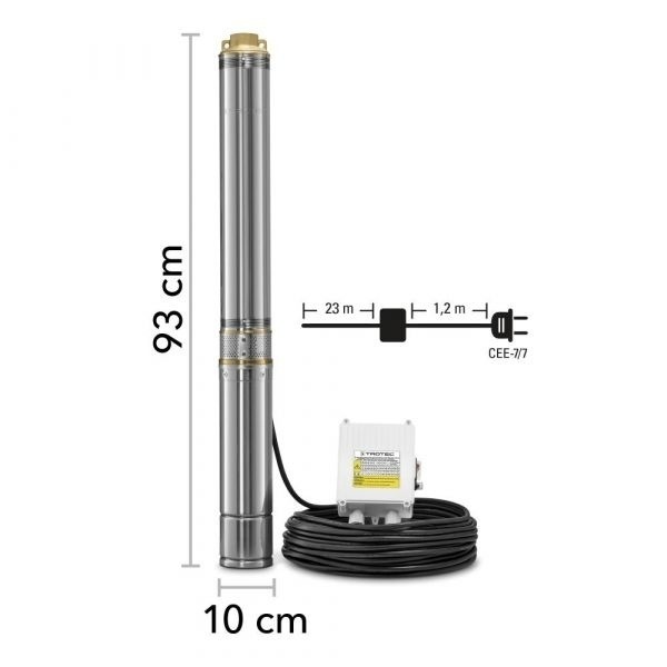 Čerpadlo do studne TROTEC TDP 7500 E