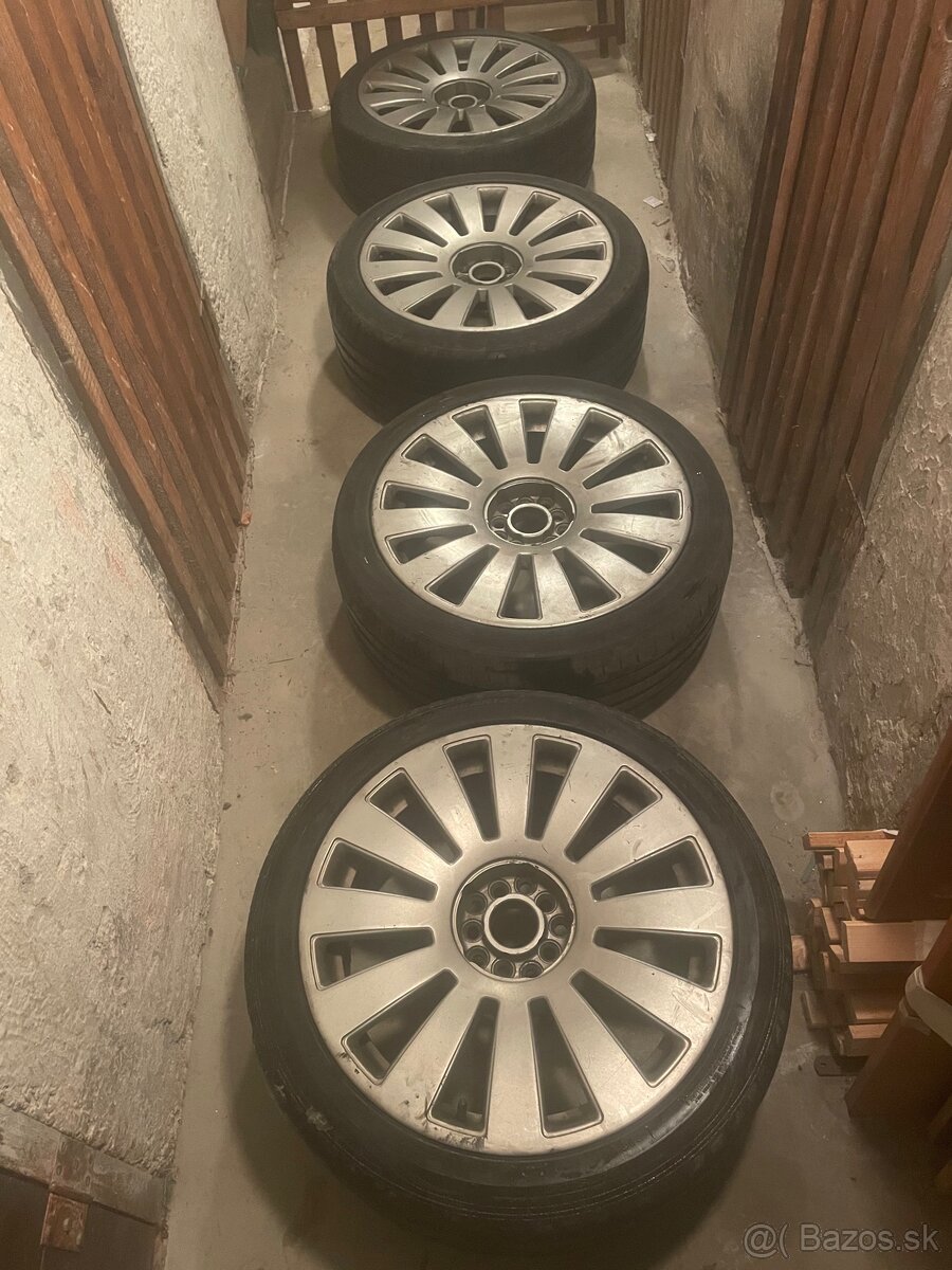 Predám disky dvojrozteč 5x100 a 5x112 235/40 R18 letné