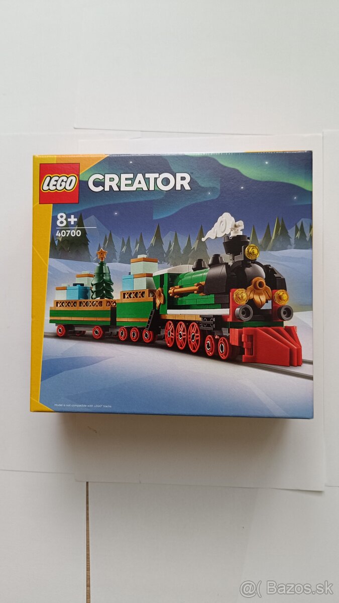 LEGO 40700 Creator Vianočný vláčik