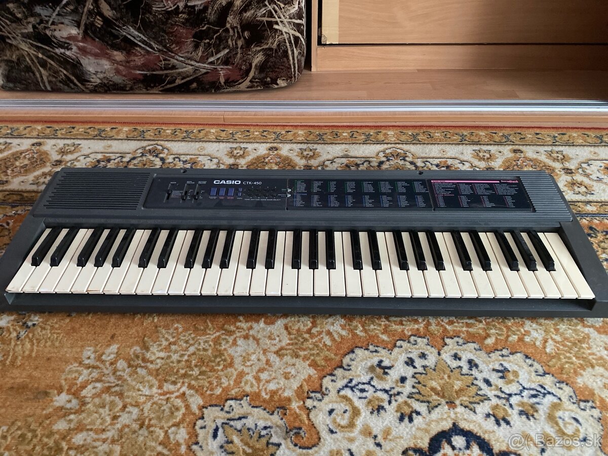 Klavír CASIO CTK-450