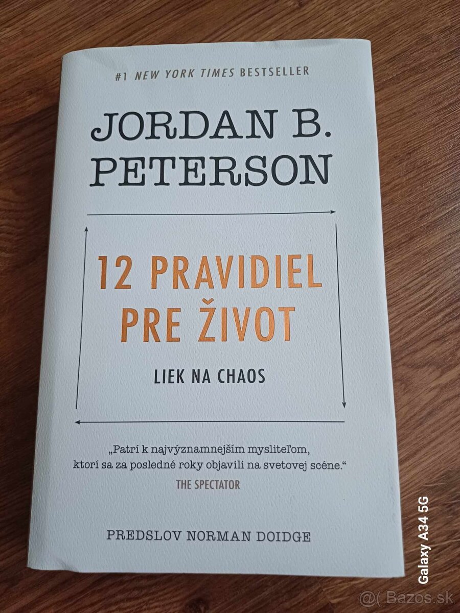 Predam Jordan B. Peterson - 12 pravidiel pre život