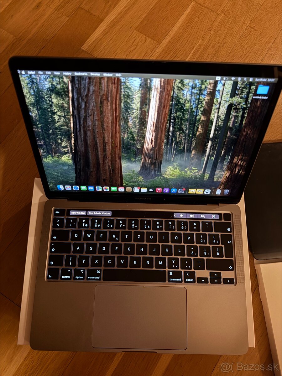 MacBook Pro 2020, 13”, Intel Core i5, 2GHz, 16Gb, 512 GB SSD