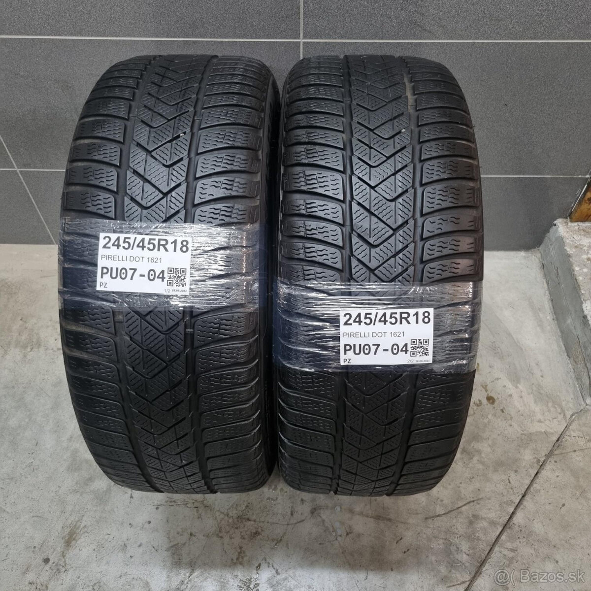 Zimné pneumatiky 245/45 R18 PIRELLI DOT1621